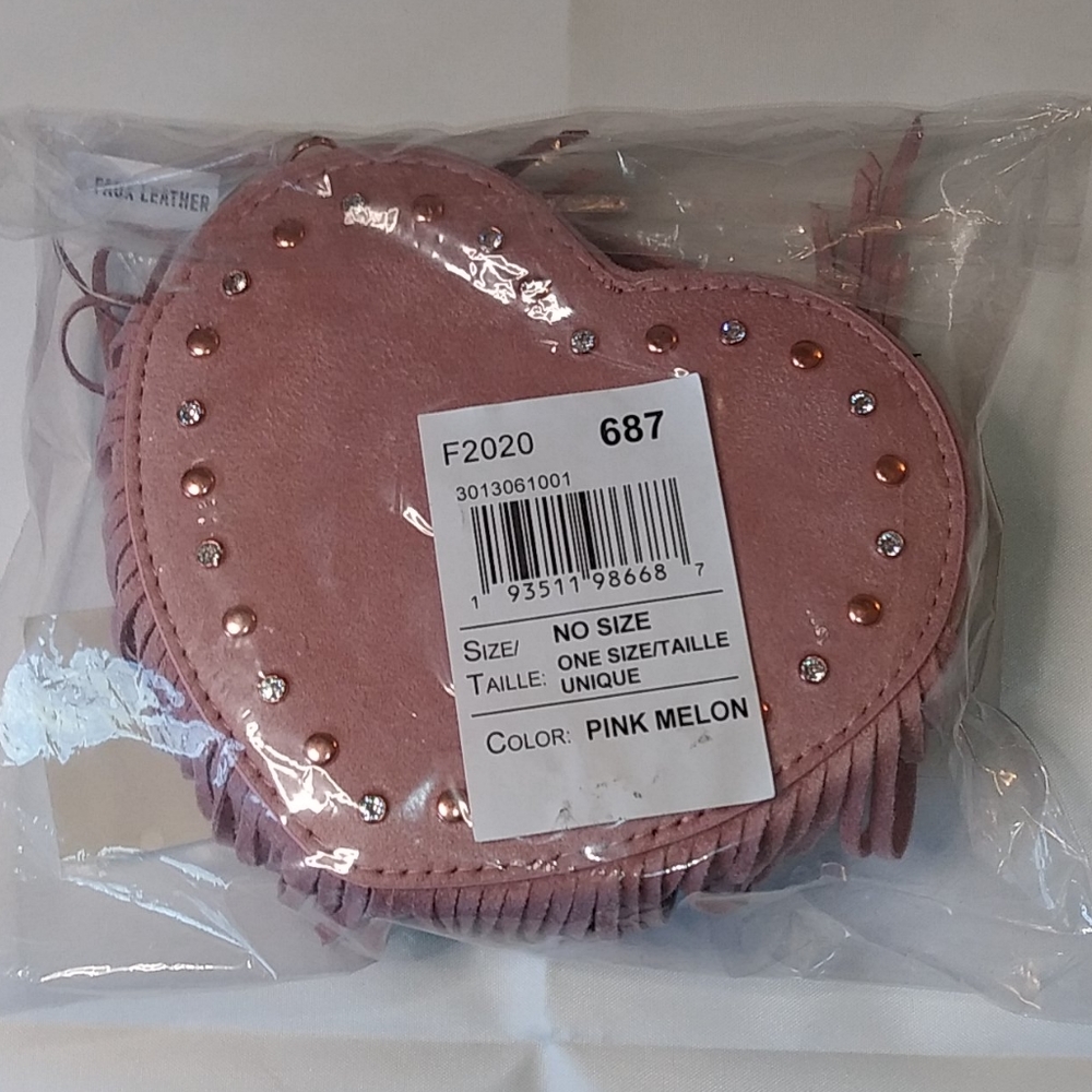 "Host Pick" Girls Heart Fringe Bag - Picture 5 of 6